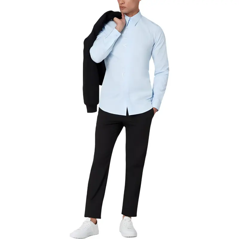 Givenchy Shirt Men's Light Blue-4
