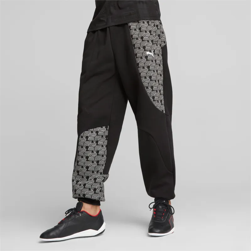 PUMA Scuderia Ferrari Race Sweatpants Casual Pants Men's Black-2