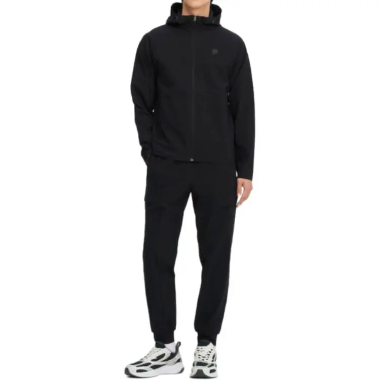 FILA Knitted Sweatpants Men's Black-4