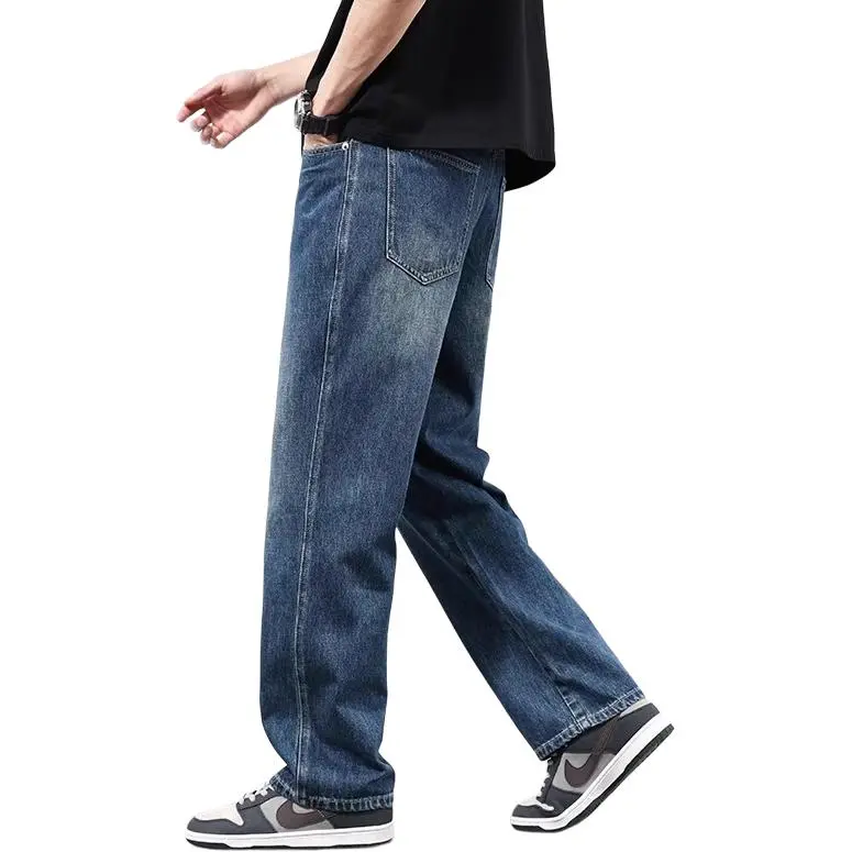 KVIV Jeans Men Vintage Blue-2