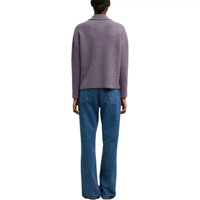 AMIPARIS Paris Ami De Coeur Knitted Polo Sweater-3