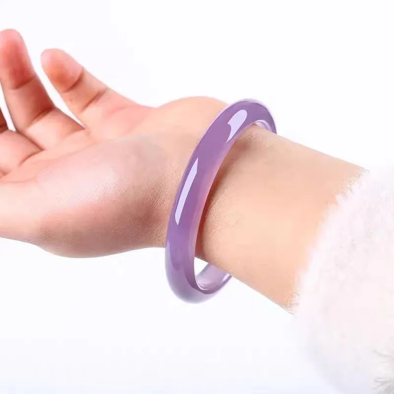 JUNWEN Chalcedony Bangles Women's-3