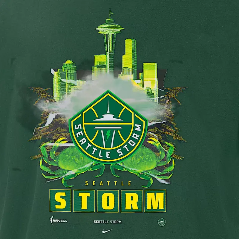 Nike Seattle Storm Men's Nike Wnba Max90 T Shirt-2