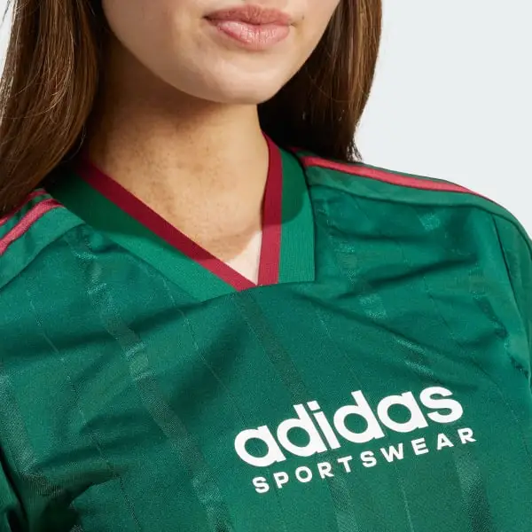 Adidas Free Shipping With AdiClub Tiro Cut 3-Stripes Crop Jersey-4