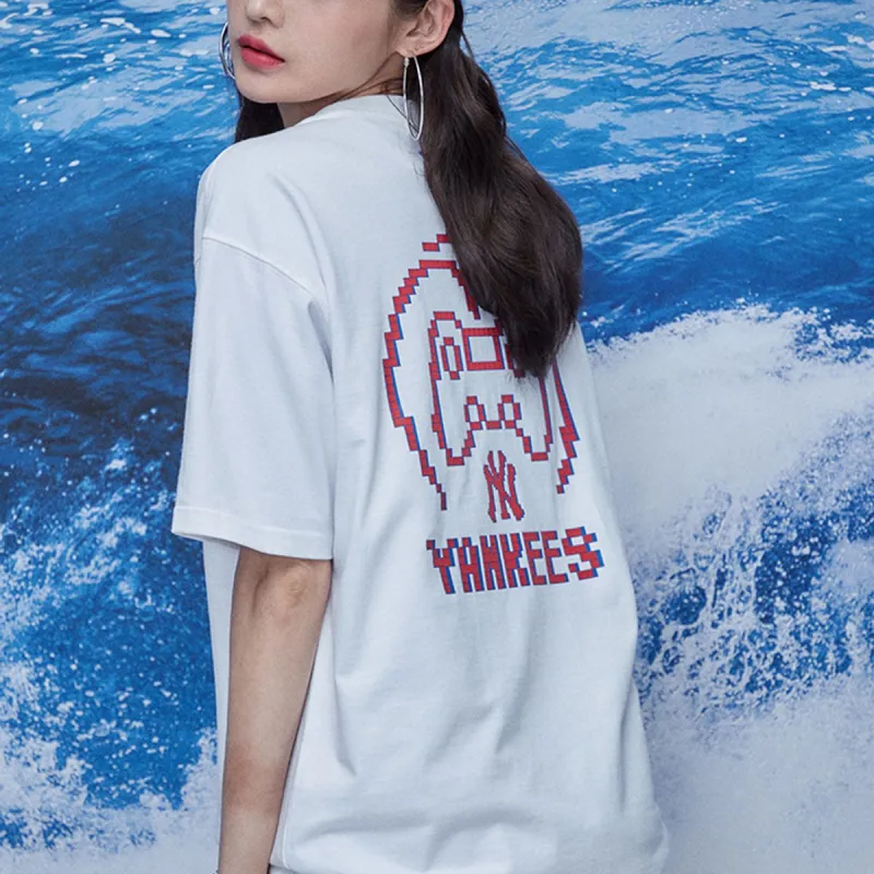 MLB New York Yankees T Shirts Unisex White-4