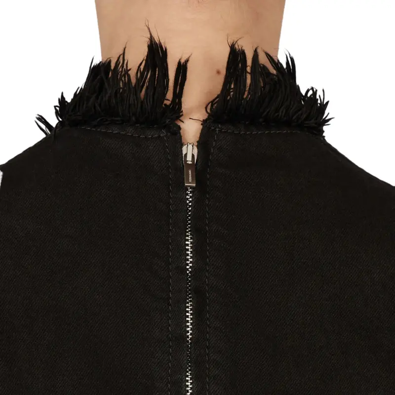 Ferragamo Frayed brim Mini Dress-4
