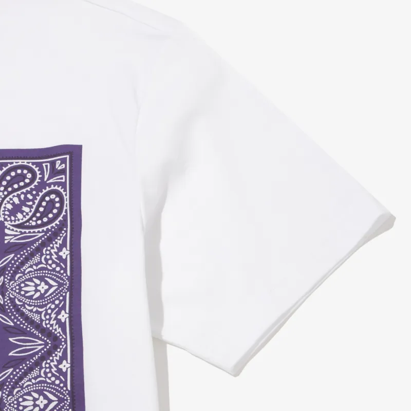 THE NORTH FACE T Shirt Unisex White Purple-3