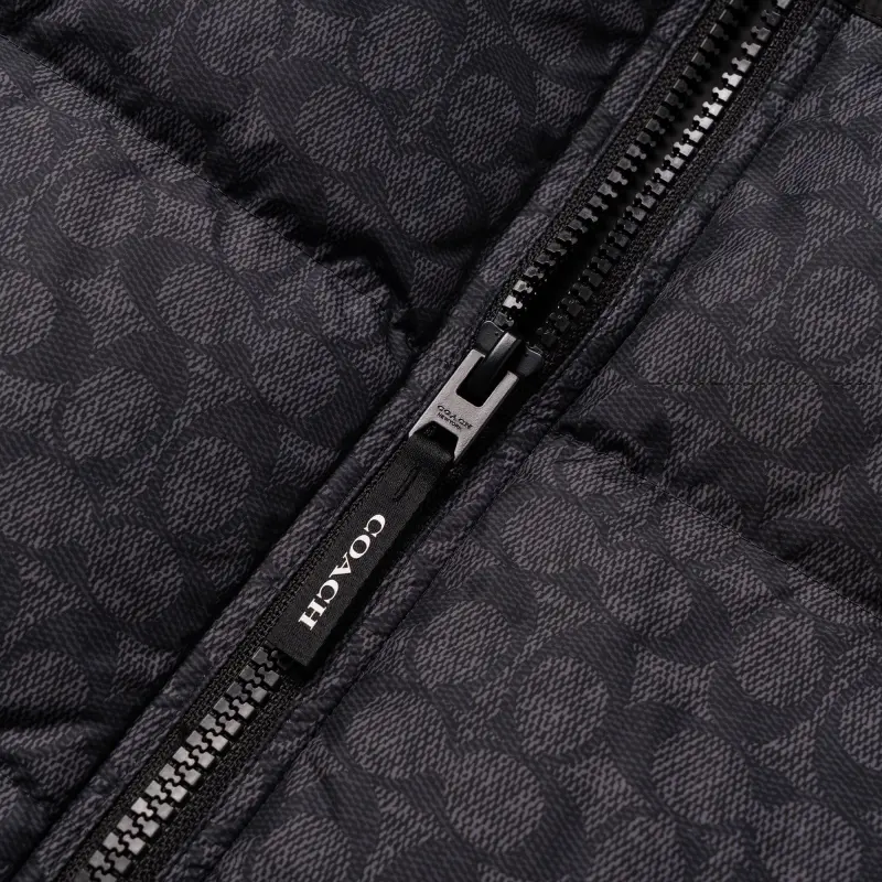 COACH Down Jackets Men Black-8