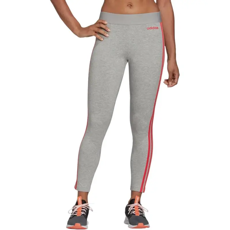 Adidas Knitted Sports Pants Women's Medium Heather Gray-2