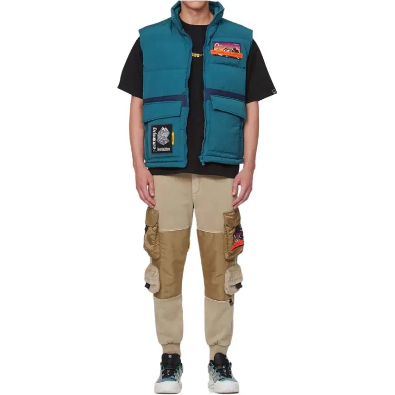 EVISU Vests Men Green-2