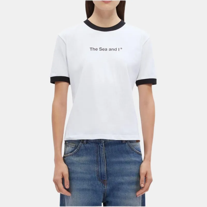 MSGM Slogan T shirt-1