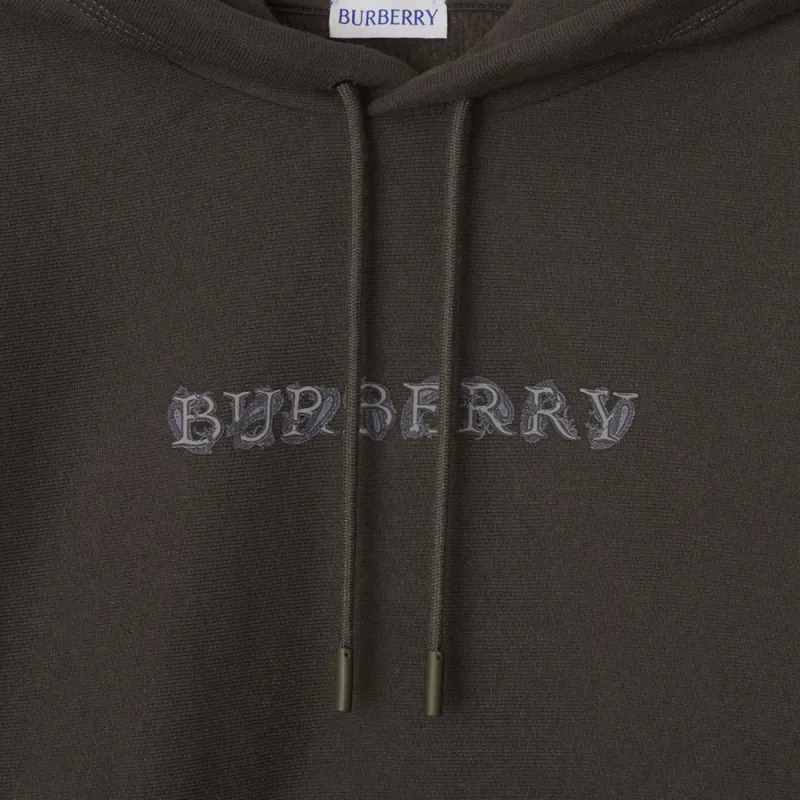 Burberry Paisley Logo Hoodie-4