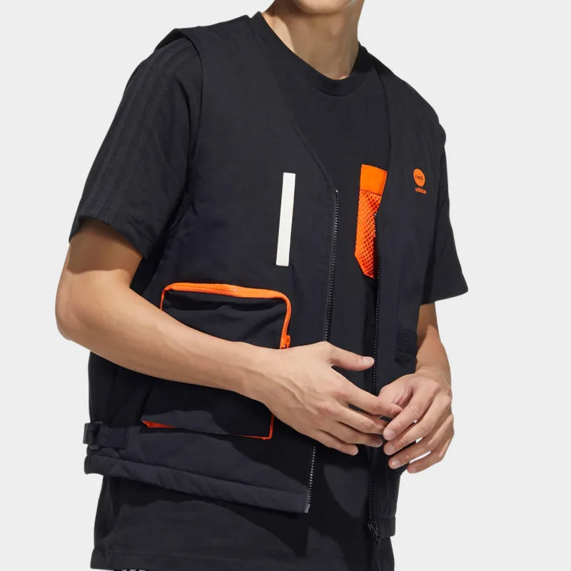 Adidas Neo Vests Men Black-2