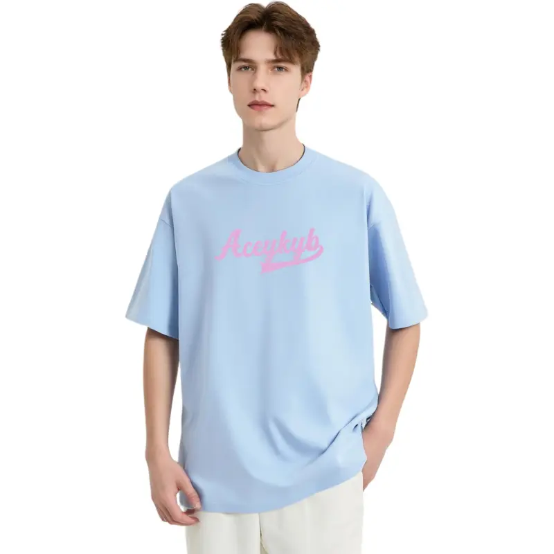 YK&YB T Shirts Unisex Sky Blue-1