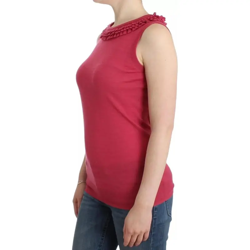 JOHN GALLIANO Tank Tops Women's Red-2