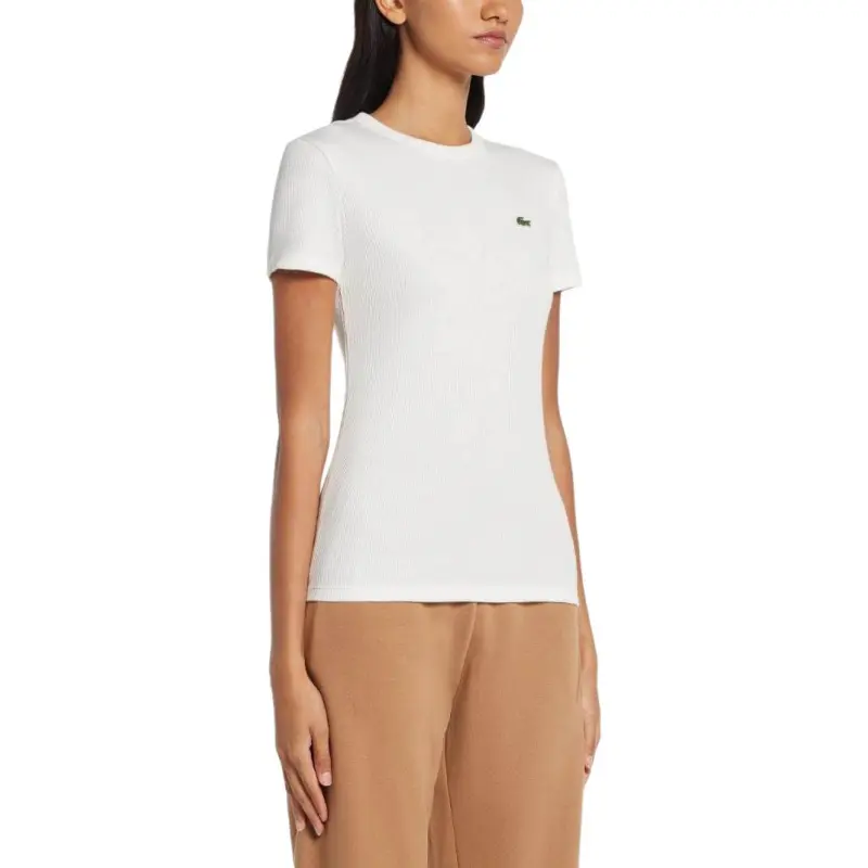 LACOSTE Logo patch T shirt-1