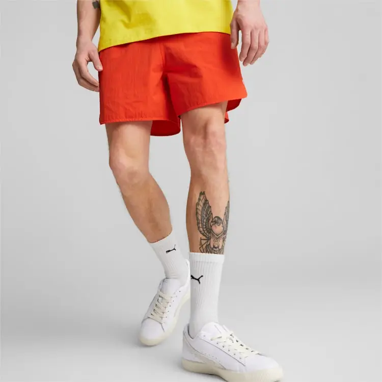 PUMA Casual Shorts Men's Warm Earth Tone-4