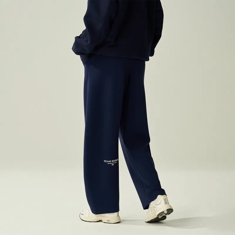 Reebok Knitted Sports Pants Unisex Navy Blue-2