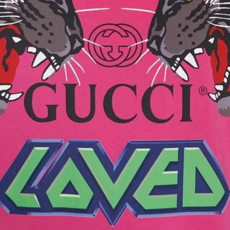 GUCCI Loved Tiger Print Crewneck-5