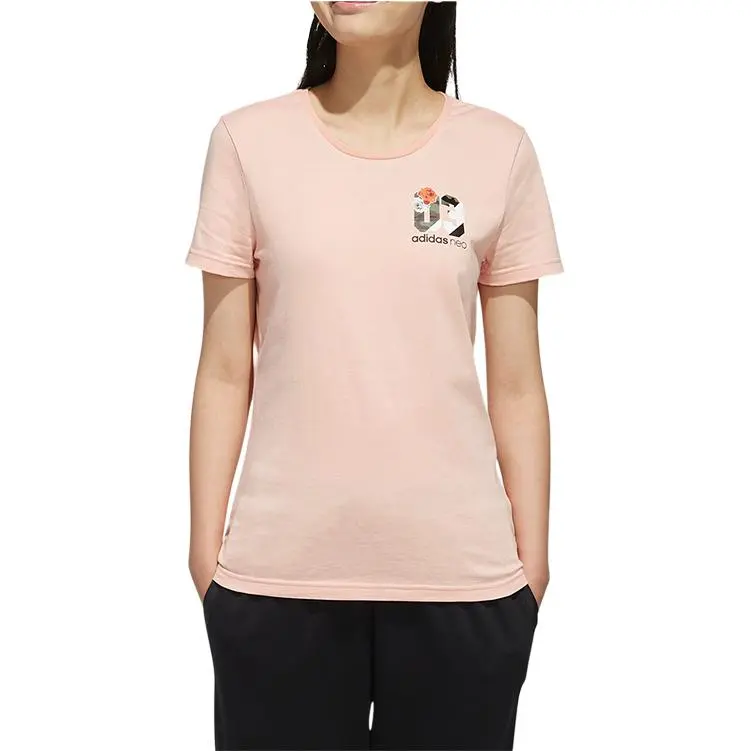 Adidas Neo T Shirt Women's Pink-2