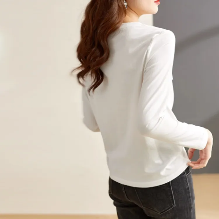 OUNIXUE T-Shirts Women's-7