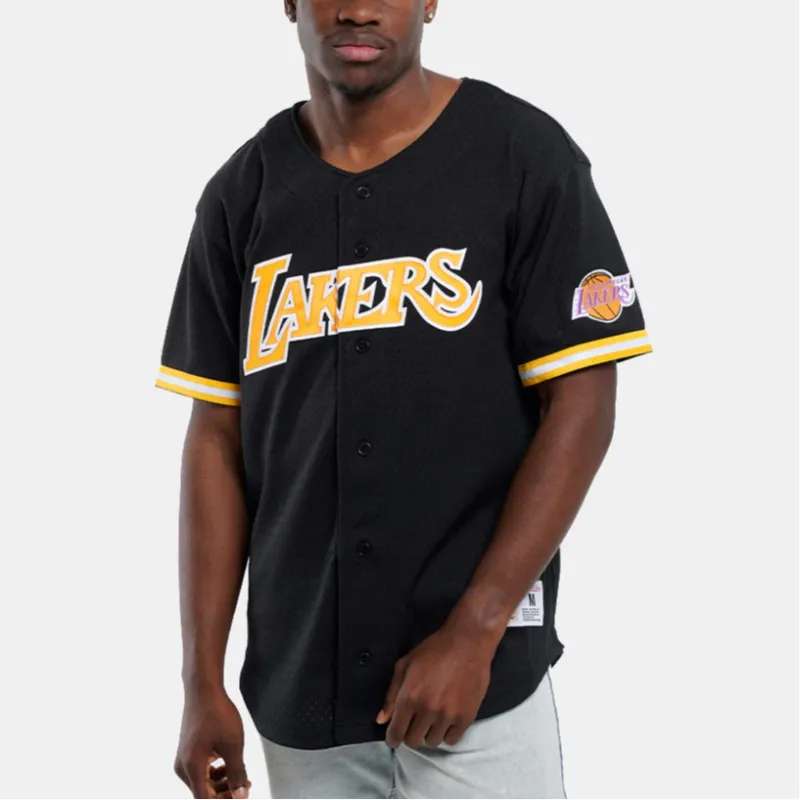 Mitchell & Ness SU25 T Shirt Unisex Black-2
