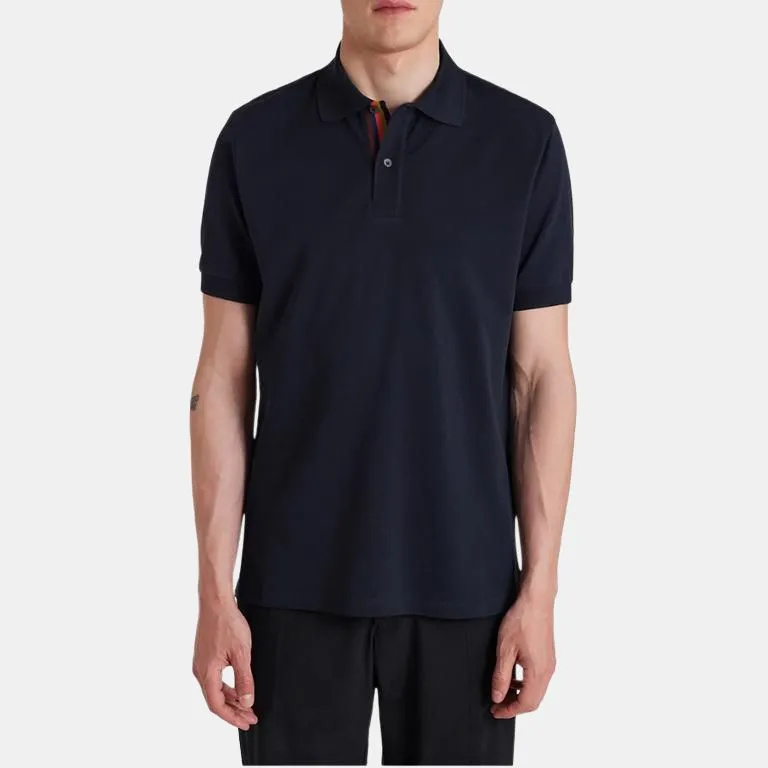 Paul Smith Artist Stripe Placket Polo Shirt-2