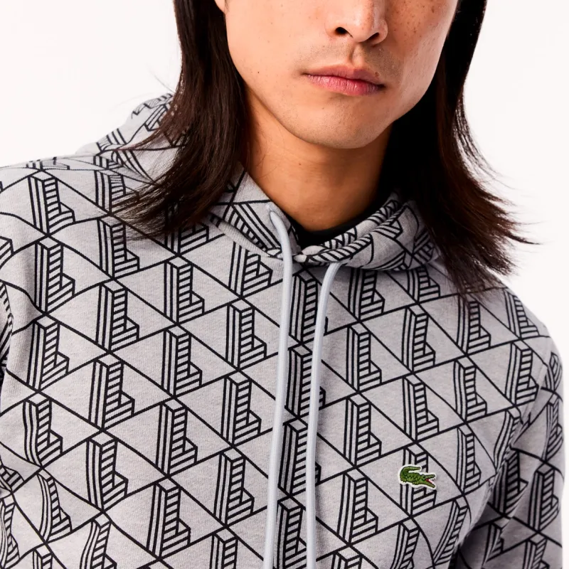 LACOSTE Sweatshirt Men's Gray/Black-4