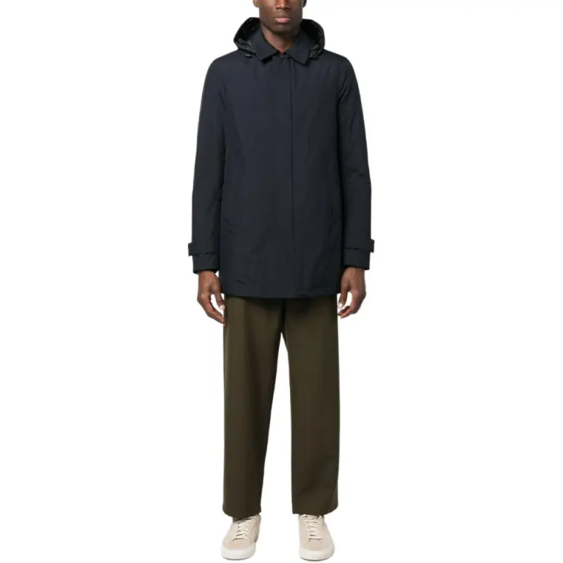 HERNO Gortex Long Sleeved Hooded Jacket-2