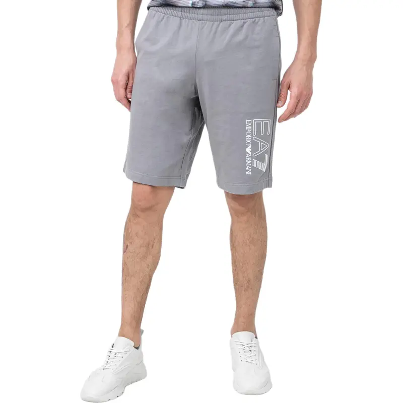 EMPORIO ARMANI EA7 SS22 Casual Shorts Men's Light Gray-2