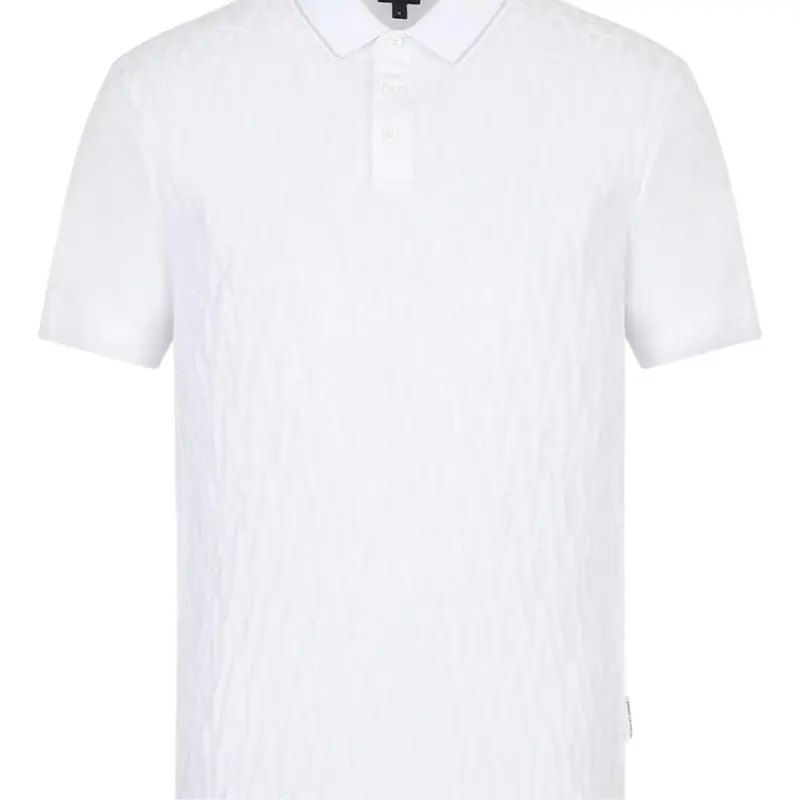 ARMANI EXCHANGE Polo Shirts Men White-3