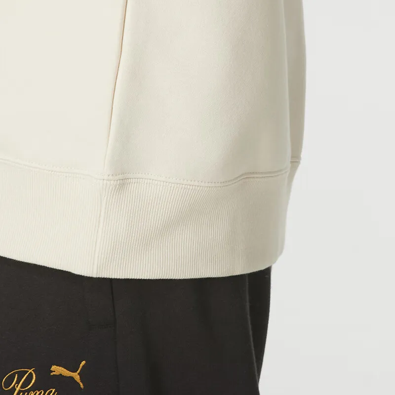 PUMA Sweatshirts Unisex Ecru-4