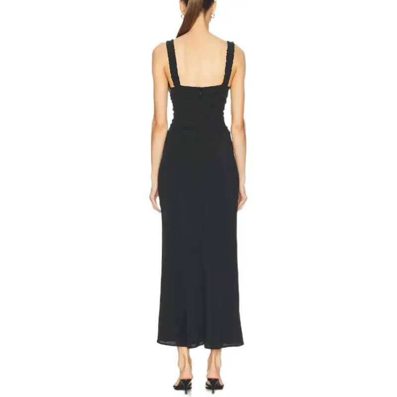 Staud Slip Dresses Women's Black-1
