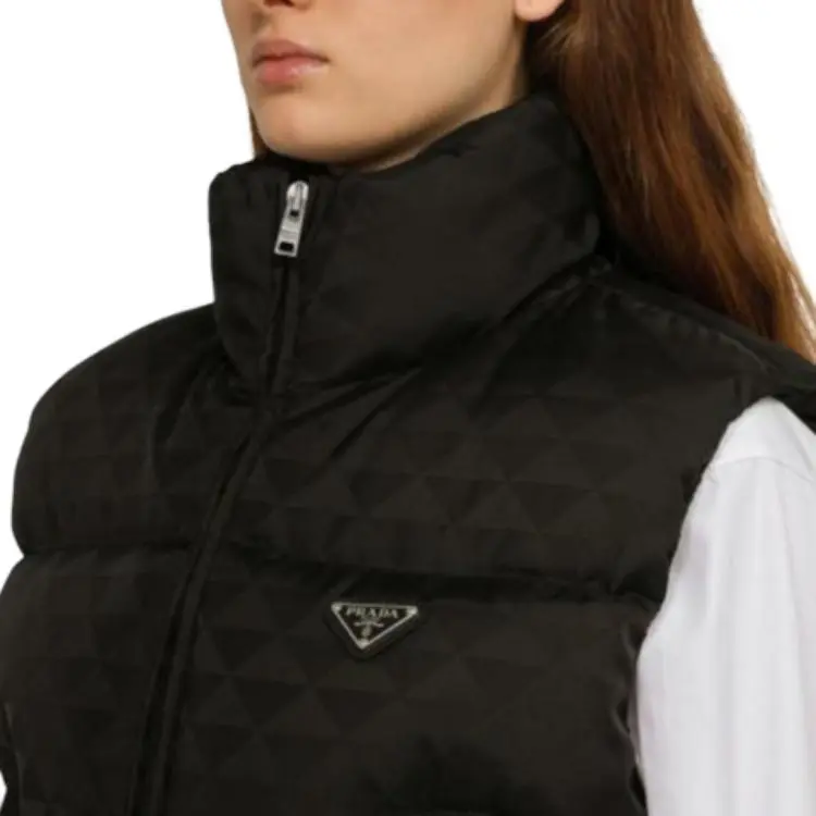 PRADA Vests Women's Black-4