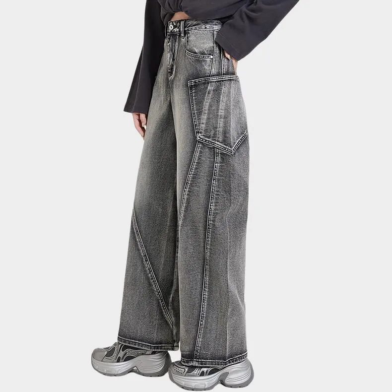 Three Blessings Jeans Women's Smoke Gray-3