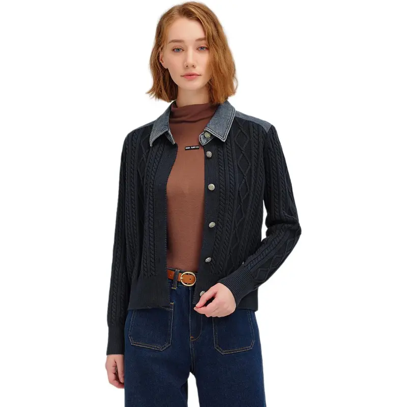 Hush Puppies Knitwear Women's Ink Blue-7
