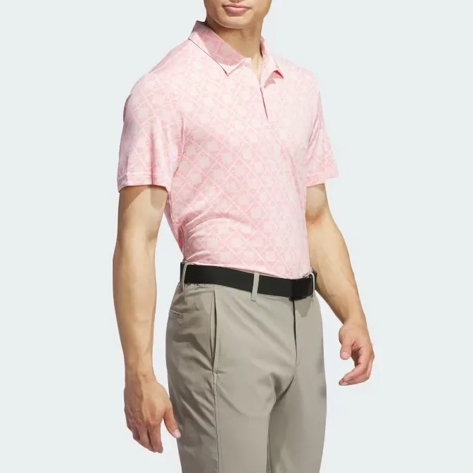 Adidas Free Shipping With AdiClub Ultimate365 Tour HEAT.RDY Jacquard Polo Shirt-3
