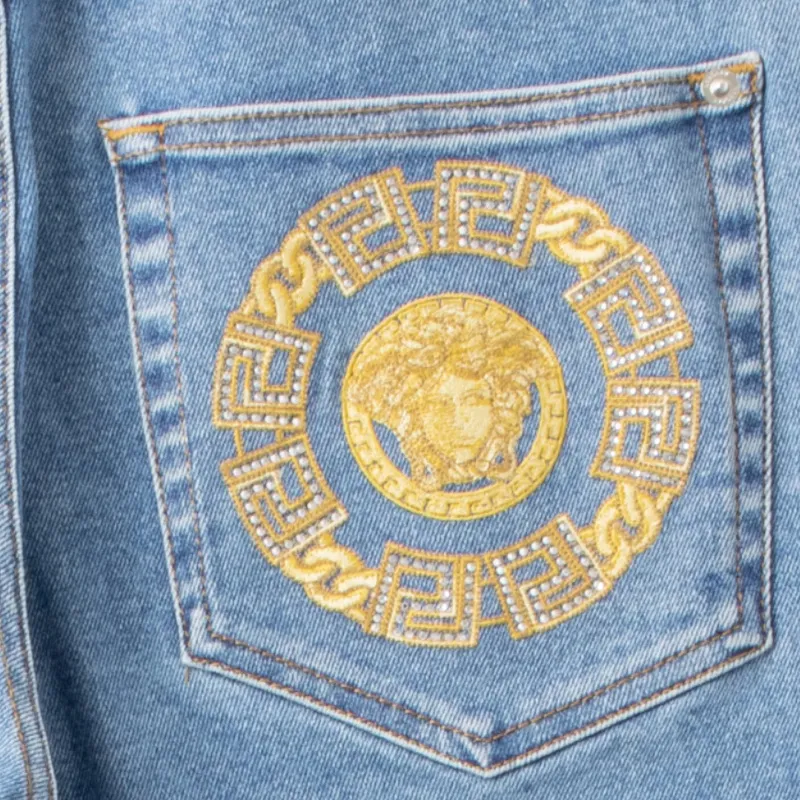 VERSACE Jeans Men Blue-3