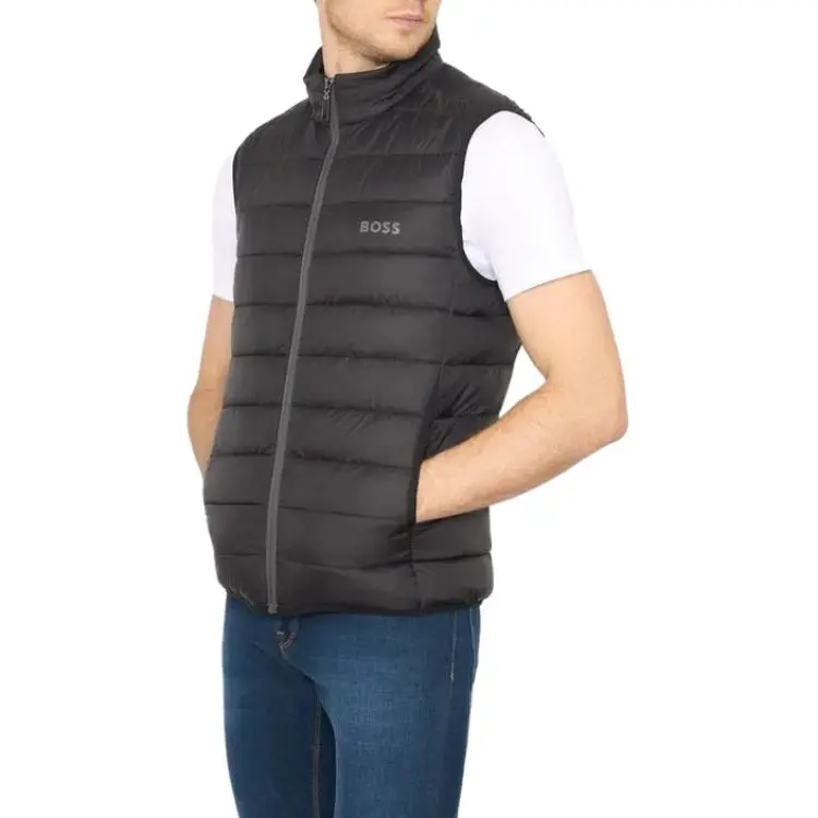 HUGO BOSS Vests Men Black-3