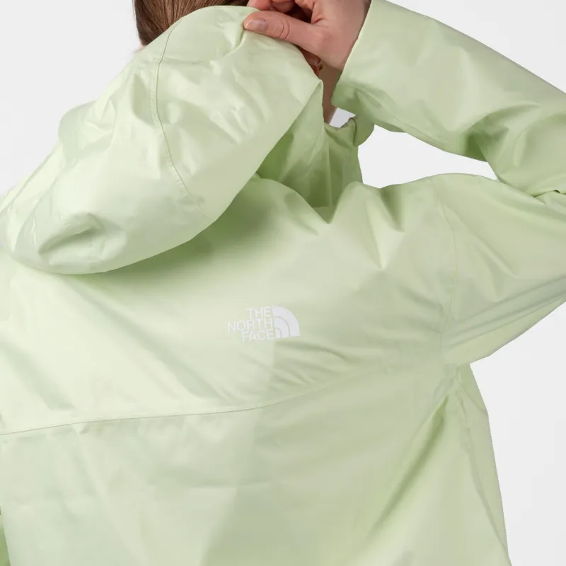 THE NORTH FACE Waterproof And Windproof Windbreaker Jacket Women's Lemon Cream-4