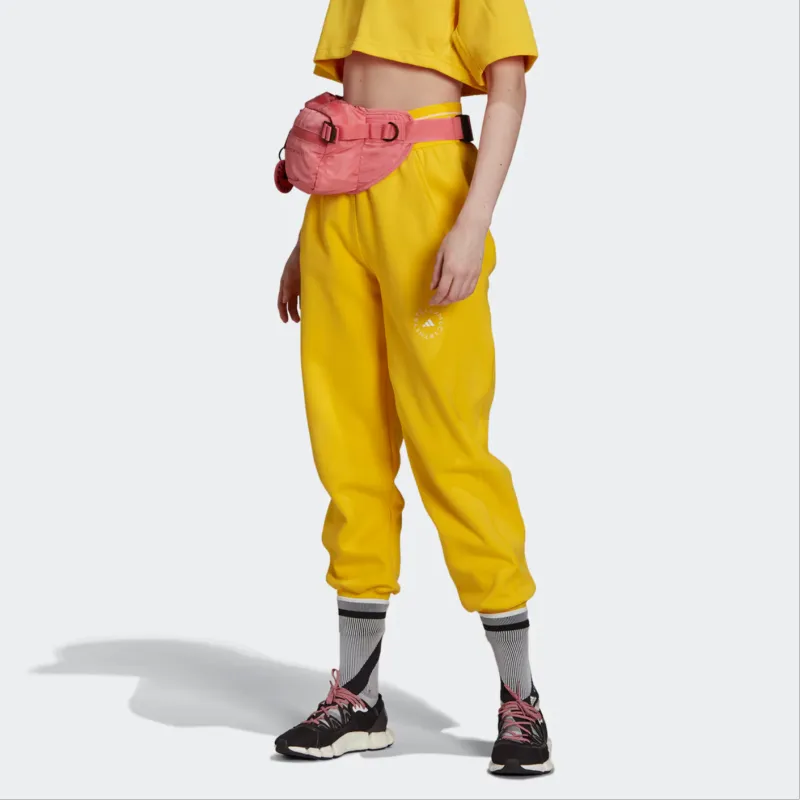 Adidas x Stella Mccartney SC SWPANT Knitted Sports Pants Women's Yellow-3