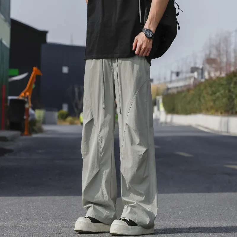 Menglaini Casual Pants Unisex-16