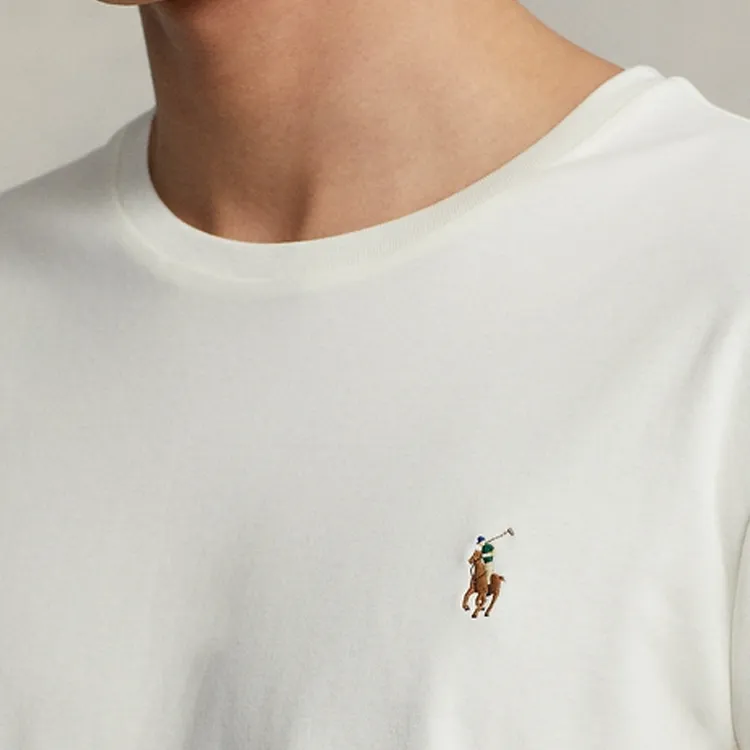 Polo Ralph Lauren T Shirts Men White-4