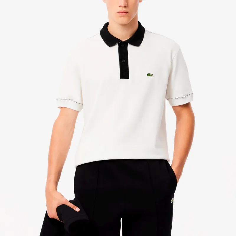 LACOSTE Polo Shirts Men White-1