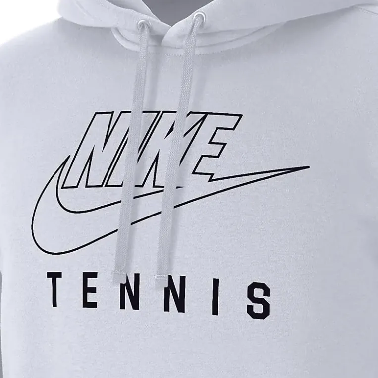 Nike Swoosh Club Fleece Men's Tennis Pullover Hoodie-1
