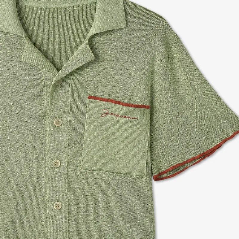 Jacquemus Shirt Men's Light Green-2