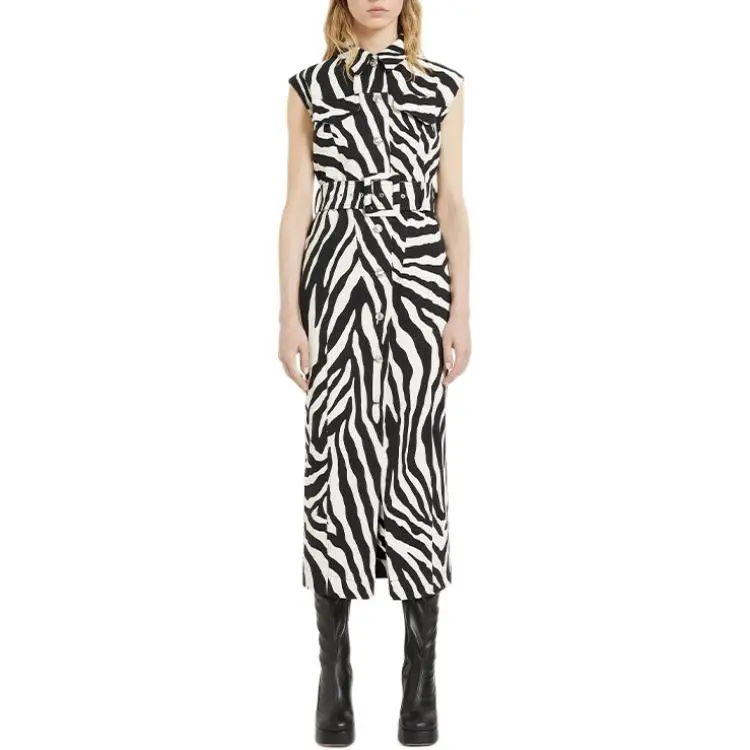 SportMa Sleeveless Dress Women's White-1