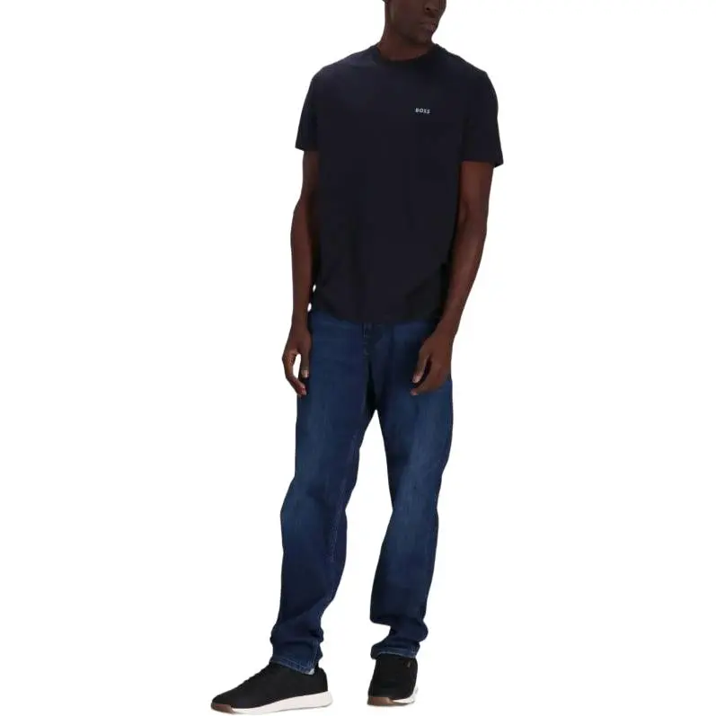 Boss HUGO BOSS Logo Printed Regular Fit T Shirt-1