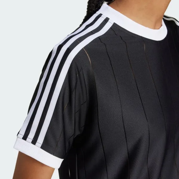 Adidas Originals Adicolor Raglan Sleeve T Shirt Women's Black-5