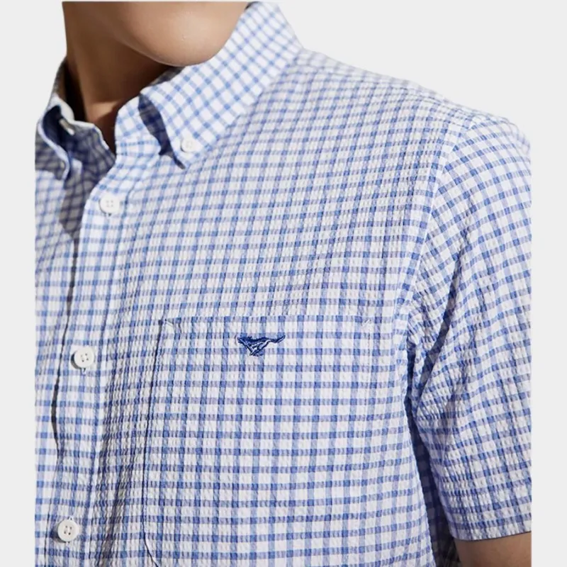 SEPTWOLVES Shirt Men's Gray Blue-2
